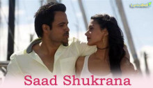 Saad shukrana song lyrics from film Mr. X
