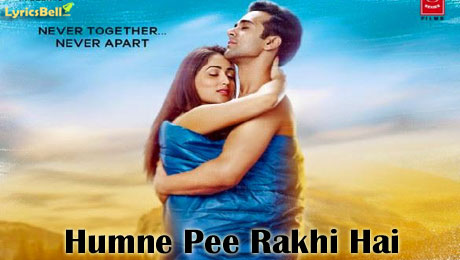 Humne Pee Rakhi Hai lyrics from Sanam Re